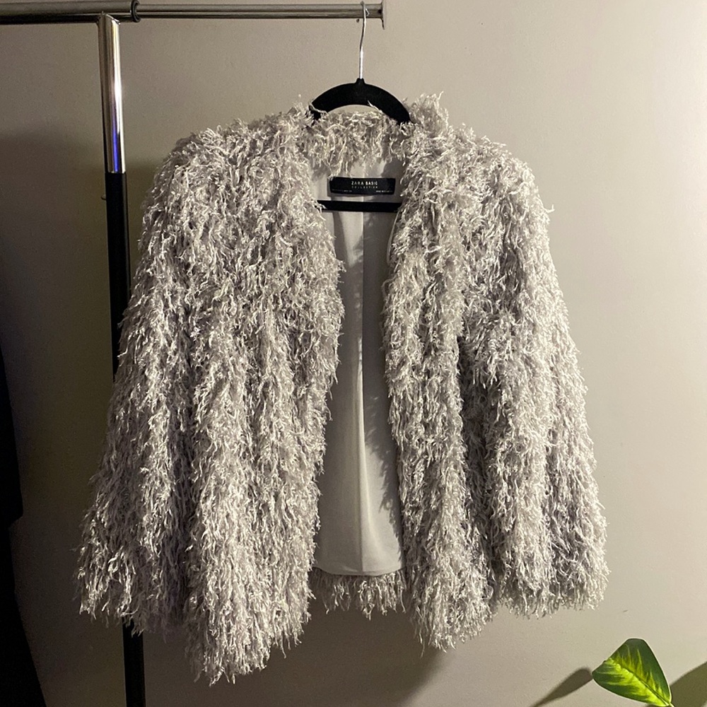 Zara silver jacket